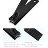ONLYCT Stainless Steel Nail Clipper Set with Black Leather Travel for Men and Women Manicure Kit Pedicure Care Nail Art Tool,10 pcs red view 4