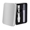 ONLYCT Stainless Steel Set Nail Clipper Splash-Proof Wide Jaw Manicure Fingernail Cutter for Thick Hard Ingrown Toenail,Small Silver view 1