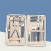 7/8/10/16/18pcs Nail Clipper Set Stainless Steel Manicure Tool Ear Pick Dead Skin Scissors Beauty Tools Set,18PCS view 1