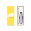 2Pcs Nail Clippers Set Portable Fingernail Earpick Earwax Cleaning Durable Nail Files Fingernails Cutter Manicure Set Tool,Yellow A view 1