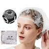 100 PCS Disposable Shower Caps Waterproof Plastic Shower Cap Individually Wrapped Clear Shower Caps Multi-Purpose Thickening Elastic Durable For Home Bath Hotel Travel view 1