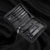 9pcs Nail Clipper Set Household Stainless Steel Ear Spoon Manicure Cutters Portable Manicure Nail Scissors Clipper Trimmers Set,A view 1