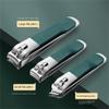 Nail Clipper Set Portable Nail Scissors Stainless Steel Manicure Pedicure Tool Fingernails Toenails Care,Gradient Green view 2