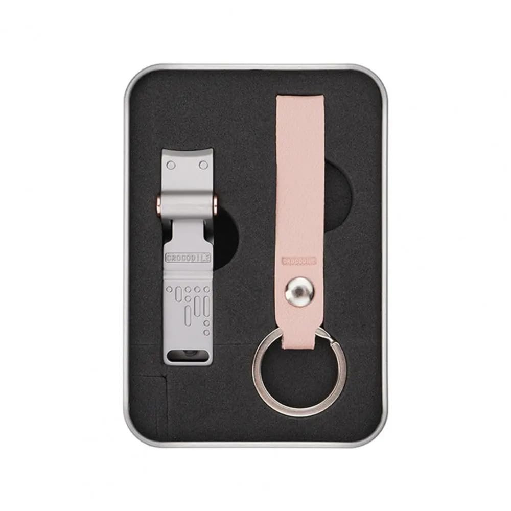 1 Set Fingernail Clipper Easy to Carry Toenail Clipper Ergonomic Design Extra Wide Jaw Opening Nail Clipper Nail Art Supplies, Pink,A