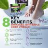 DAILY REMEDY EXTRA STRENGTH Tea Tree Oil & Calming Lavender Foot Soak Set - Made in USA - Soothes Sore Tired Feet, Athletes Foot, Stubborn Foot Odor, and Softens Calluses - Pack of 2 view 4