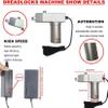 LGEOELIAS Electric Dreadlock Machine, Dreadlock Machine, DIY Dreadlocks Braiding Hair Extensions/Electric Dreadlock Machine with 3 Replacement Head, Fast&Safe Dreadlock Machine-. view 3
