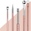 ONLYCT Manicure Cutters Nail Clipper Set Stainless Steel Nail Clippers Pedicure Nail Scissors Manicure Care Tools Kits,7pcs,Black view 4