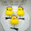 10 Cartoon Duck Plush Hairpin | Little Yellow Duck Hairpin,Soft Yellow Duck Hair Pins,Duck Hair Clips,Funny Plush Yellow Duck Hair Barrettes For Thick Thin Short Long Hair Unique view 2