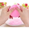 60pcs PVA Professional Makeup Removal Round Face Wash Sponges Spa Pads Exfoliating Cleansing Puffy spa Headband for Washing Face, Velvet Makeup Headband, Headbands with Face Wash Wristbands view 3