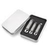 3Pcs Nail Art Clippers with Box Manicure Pedicure Trimmer Set Stainless Steel Nail Cutter Care Tools,89 with Box,A view 1