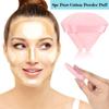 10Pcs Triangle Powder Puff with 10 Travel Cases, Setting Powder Puffs for Face Powder and Foundation, Makeup Puff for Loose Powder Body Powder, 1pc Beauty Makeup Tools Velvet Makeup Headband view 3