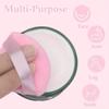 10Pcs Triangle Powder Puff with 10 Travel Cases, Setting Powder Puffs for Face Powder and Foundation, Makeup Puff for Loose Powder Body Powder, 1pc Beauty Makeup Tools Velvet Makeup Headband view 4