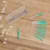 10pcs Shower Head Cleaning Tool, Shower Head Cleaner Picks with 10 Shower Head Cleaner Brush Gap Hole Anti-Clogging Cleaning Brush for Shower Head Nozzle (Green) view 4
