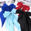 10 Pack Large Hair Bows for Women Girls, Hair Accessories Ribbon Bow Hair Clips Silky Satin Big Hair Bows French Bowknot Hairpin for Long Hair, Curly, Short Hair, Straight view 3