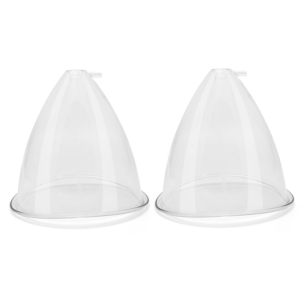 Elitzia Vacuum Accessories Cup for Breast Lifting One Pair Breast Enlargement Pump Cups Machine Salon Spa Equipment Beauty Instrument (Cup 120)