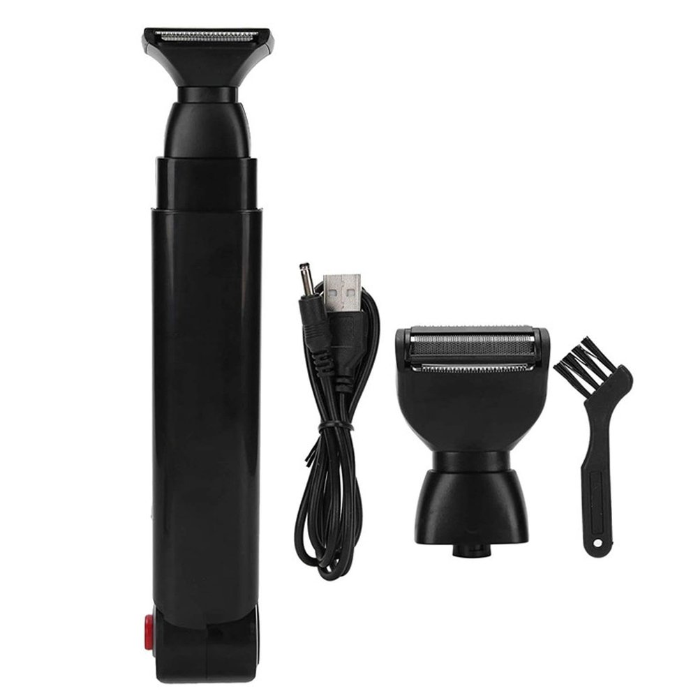 NinthAvenue Basics Back Body Electric Shaver - Full Body Leg Hair Removal, Back Hair Body Removal Tools | Body Shaving Groomer Electric Back Hair Shaver, Back Shaver Body Grooming Trimmers for Men and Women