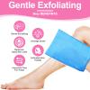 Tatuo 12 Pieces Korean Exfoliating Mitt Glove Italy Towel Body Skin Scrubber Exfoliating Scrubber for Remove Dead Skin Washcloth Korean(Large,Purple, Yellow, Pink, Blue) view 3