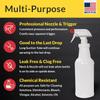 32 Ounce Clear Quart Spray Bottle (Bottle Only) - Ideal for Trigger Sprayers, Multipurpose Empty Container for Automotive Cleaning Solutions - Pack of 1 view 4