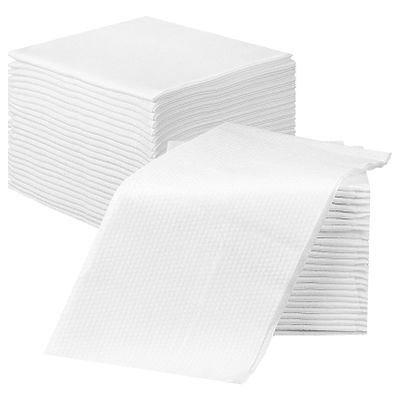 Beavorty 200pcs Disposable Hair Drying Towels Absorbent Single-use Hand Tissue for Salon Travel Personal Grooming Soft Material Lightweight Convenience