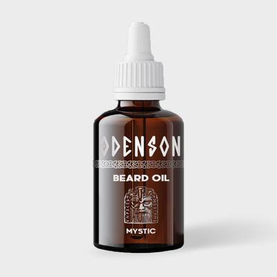 Odenson Beard Oil for Men - Beard conditioner, softener and moisturizer- Formulated with natural oils - 1 Fl oz - Mystic Scent