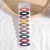 10pcs Matte Hair Clips Small Matte Hair Barrettes Matte Hairpin Korean Simple Clip Bangs Headdress Macaron Color Matte Hair view 3