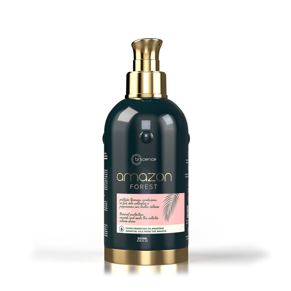 Brscience Amazon Forest Thermal Protector Leave-In - Shine, Softness, and Protection 200ml