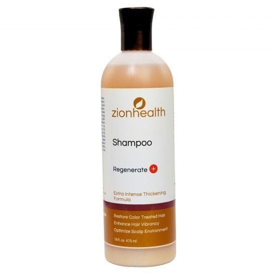 Adama Minerals Zion Health Regenerate Plus Shampoo 16 oz Liquid
