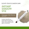 Honeybee Gardens Bellissima Mascara and Instant Shadow Stik Duo | Black Lace & Champagne Gold Shimmer view 3