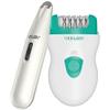 Epilady Face & Body Hair Removal Device Bundle | Speed Corded Epilator + Esthetic Facial Hair Removal for Women | Epilator for Women Legs, Arms, Underarms, Face, Bikini (Green) view 1