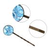 4 PCS Womens Hair Barrettes, Ocean Dolphin Blue Pattern Long Bobby Hair Pins for Girls, Stainless Steel Hair Clips Headwear Styling Tools Hair Accessories view 3