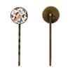 4 PCS Womens Hair Barrettes, Cool Butterflies Retro Pattern Long Bobby Hair Pins for Girls, Stainless Steel Hair Clips Headwear Styling Tools Hair Accessories view 2