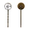 4 PCS Womens Hair Barrettes, Baseball Sports Pattern Long Bobby Hair Pins for Girls, Stainless Steel Hair Clips Headwear Styling Tools Hair Accessories view 2