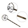 4 PCS Womens Hair Barrettes, Baseball Sports Pattern Long Bobby Hair Pins for Girls, Stainless Steel Hair Clips Headwear Styling Tools Hair Accessories view 3