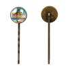 4 PCS Womens Hair Barrettes, Colorful Tropical Summer Beach Palm Long Bobby Hair Pins for Girls, Stainless Steel Hair Clips Headwear Styling Tools Hair Accessories view 2
