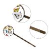 4 PCS Womens Hair Barrettes, Colorful Butterflies Pattern Long Bobby Hair Pins for Girls, Stainless Steel Hair Clips Headwear Styling Tools Hair Accessories view 3