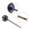 4 PCS Womens Hair Barrettes, Ocean Jellyfish Long Bobby Hair Pins for Girls, Stainless Steel Hair Clips Headwear Styling Tools Hair Accessories view 3