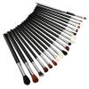 19 Eye Shadow Brushes Set Complete Highlighting Brush Eye Makeup Brush Concealer view 2