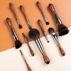 Makeup Brush Portable 10Pcs Short Handle Makeup Brushes Set-Soft Hair Makeup Tools-Face&Eye Beauty Pens view 2