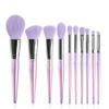 10 Makeup Brush Set Beauty Tools Wooden Handle Eyeshadow Brush Full Set Of Makeup Brushes view 1