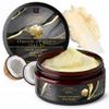 African Shea Butter Raw Organic Unrefined Shea Butter for Face 4 Oz (Pack of 1) Coconut Lemongrass - Organically Certified USDA for All Skin Types Body and Hair Moisturizing Skincare view 1