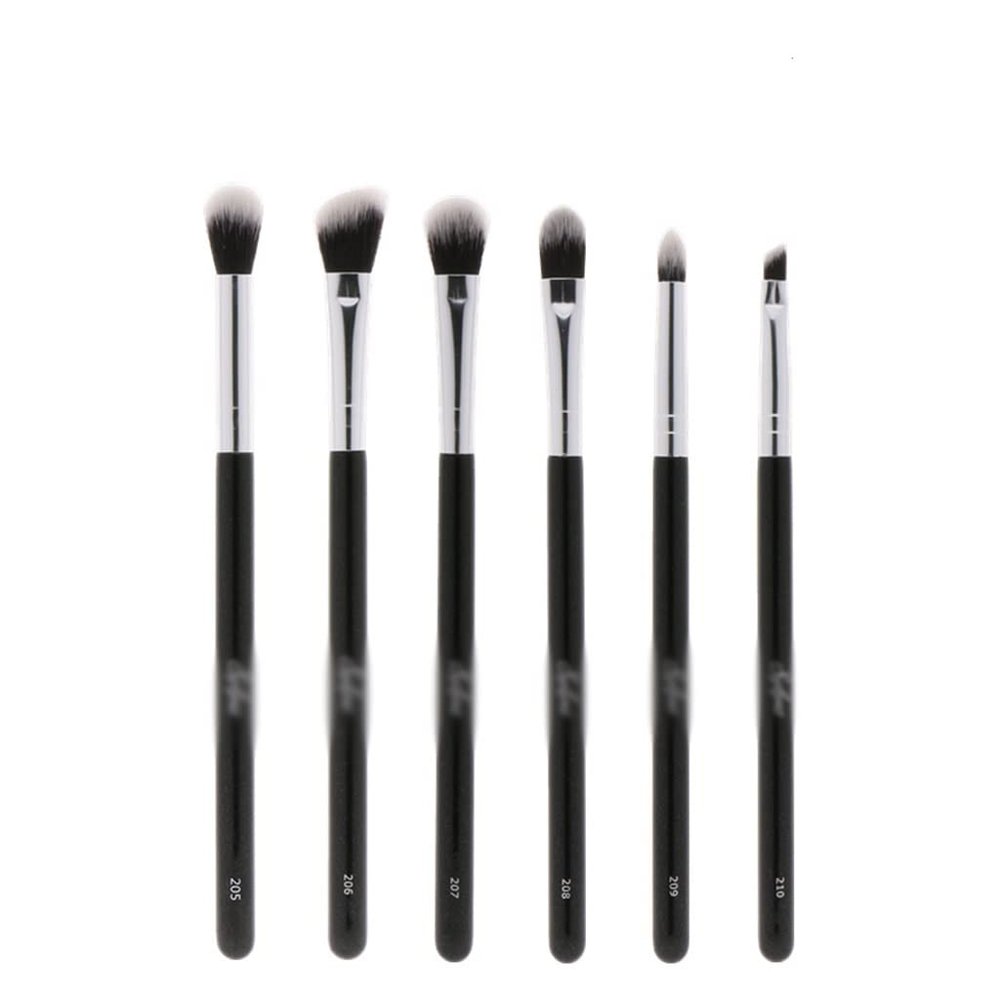 IBDRYKK Eye Brush Set 6pcs Professional Makeup Brushes Complete Eyebrow Eyeshadow Make Up Brushes Kit Tools