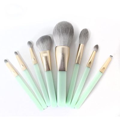 8pcs Professional Makeup Brushes Sets Brush Nylon Hair Wood Handle Makeup Brush