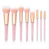 IBDRYKK Make Up Brushes Pink Diamond Unicorn Crystal Makeup Brushes Set Foundation Blending Powder Eye Face Brush view 4