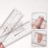 5 Pcs/Set Flexible Nail Measure Ruler Transparent Nail Art Ruler Soft Manicure Ruler Manicure Accessories For Nail Salon Clear Nail Measure Ruler Practical Manicure Rule Manicure Accessory view 3