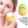 Talent Star 2 PCS Ice Face Roller,Food Grade Cooling Roller Silicone,Beauty Skin Care Massage Tools Reusable Massage Ice Roller for Eyes and Neck Care Brighten Skin, Eye Puffiness Treatment Chick view 3