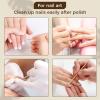 800 PCS Pointed Cotton Swabs in Storage Case - 4" Precision Microblading Cotton Tipped Applicators - Mini Swab Sticks for Makeup, Cosmetic, Eyebrow, Nail, Tattoo Permanent Supplies view 3