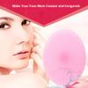 3 in 1 Silicone Facial Wash Brush, Double Sides Face Brush, Facial Cleansing Brush Manual Dual-Action Face Brush for Acne, Exfoliating Wash Scrub Brush Dual Face for Face Skincare and Massage view 4