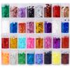 32 Pack Chunky Mix Holographic Glitter - Face Glitter, Nail Glitter, Chunky Fine Glitter, Craft Glitter for Crafts, Makeup & Body, Festival Chunky Glitter, Cosmetic Grade view 1