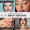 32 Pack Chunky Mix Holographic Glitter - Face Glitter, Nail Glitter, Chunky Fine Glitter, Craft Glitter for Crafts, Makeup & Body, Festival Chunky Glitter, Cosmetic Grade view 3