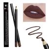 EternalClassic Brown Lip Liner, Long Lasting Lip Liner Pencil, Rich Lip Makeup Colors Highly Pigmented Lip Liners, Smooth Application Lipliner Lip Pencil view 2